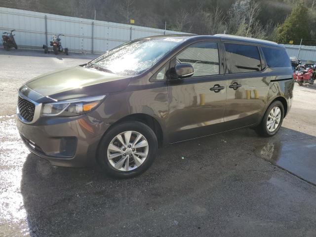 Lot #2468624803 2016 KIA SEDONA LX salvage car