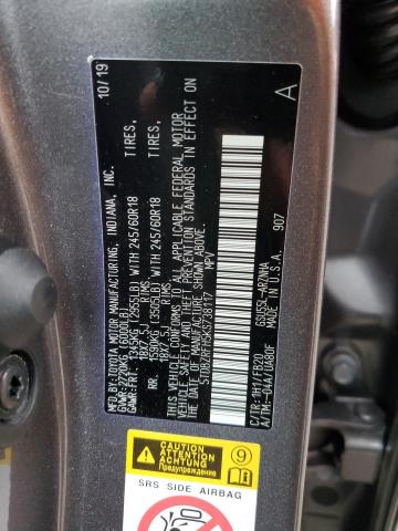 VIN 5TDBZRFH5KS738117 2019 Toyota Highlander, LE no.12