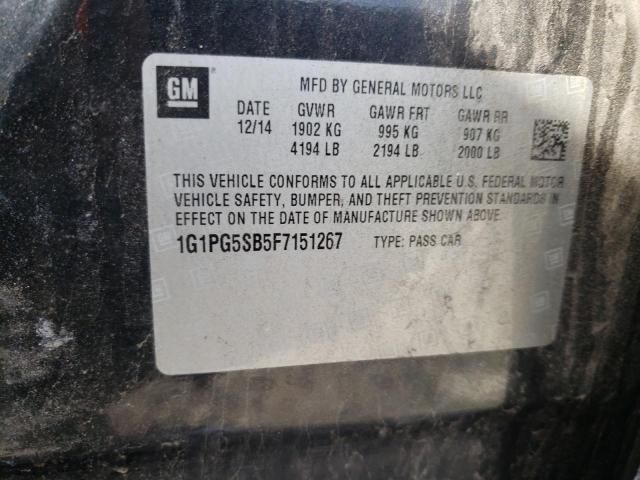 2015 CHEVROLET CRUZE LTZ - 1G1PG5SB5F7151267
