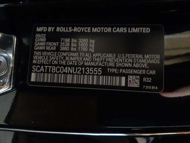 VIN SCATT8C04NU213555 2022 Rolls-Royce Phantom no.12