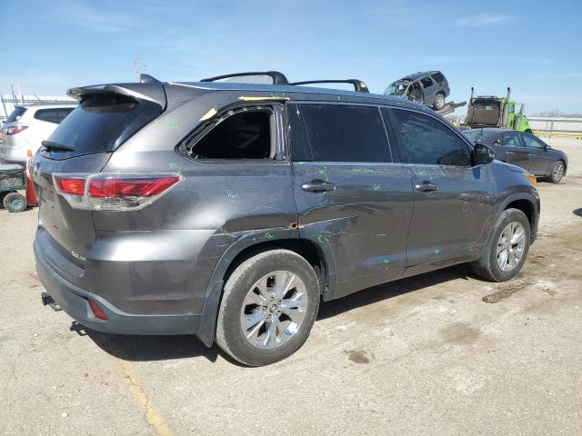 VIN 5TDJKRFH6FS103204 2015 Toyota Highlander, Xle no.3