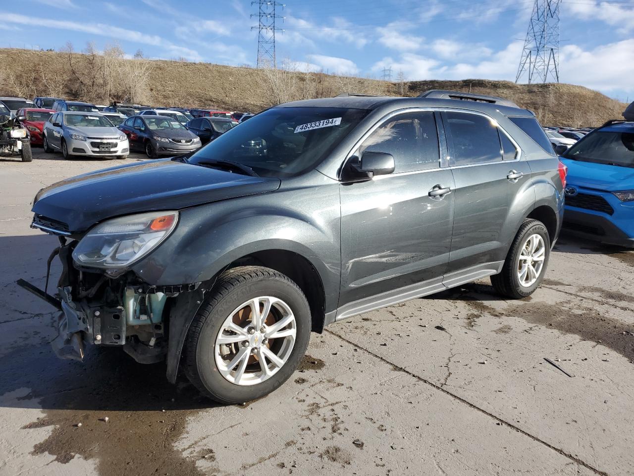 2GNALCEKXH1603178 2017 Chevrolet Equinox Lt