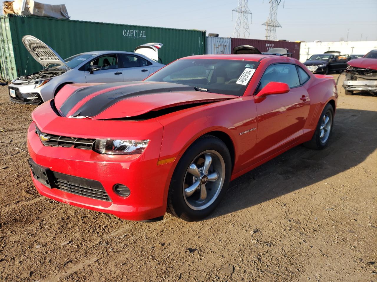 2015 Chevrolet Camaro Ls vin: 2G1FB1E39F9127270