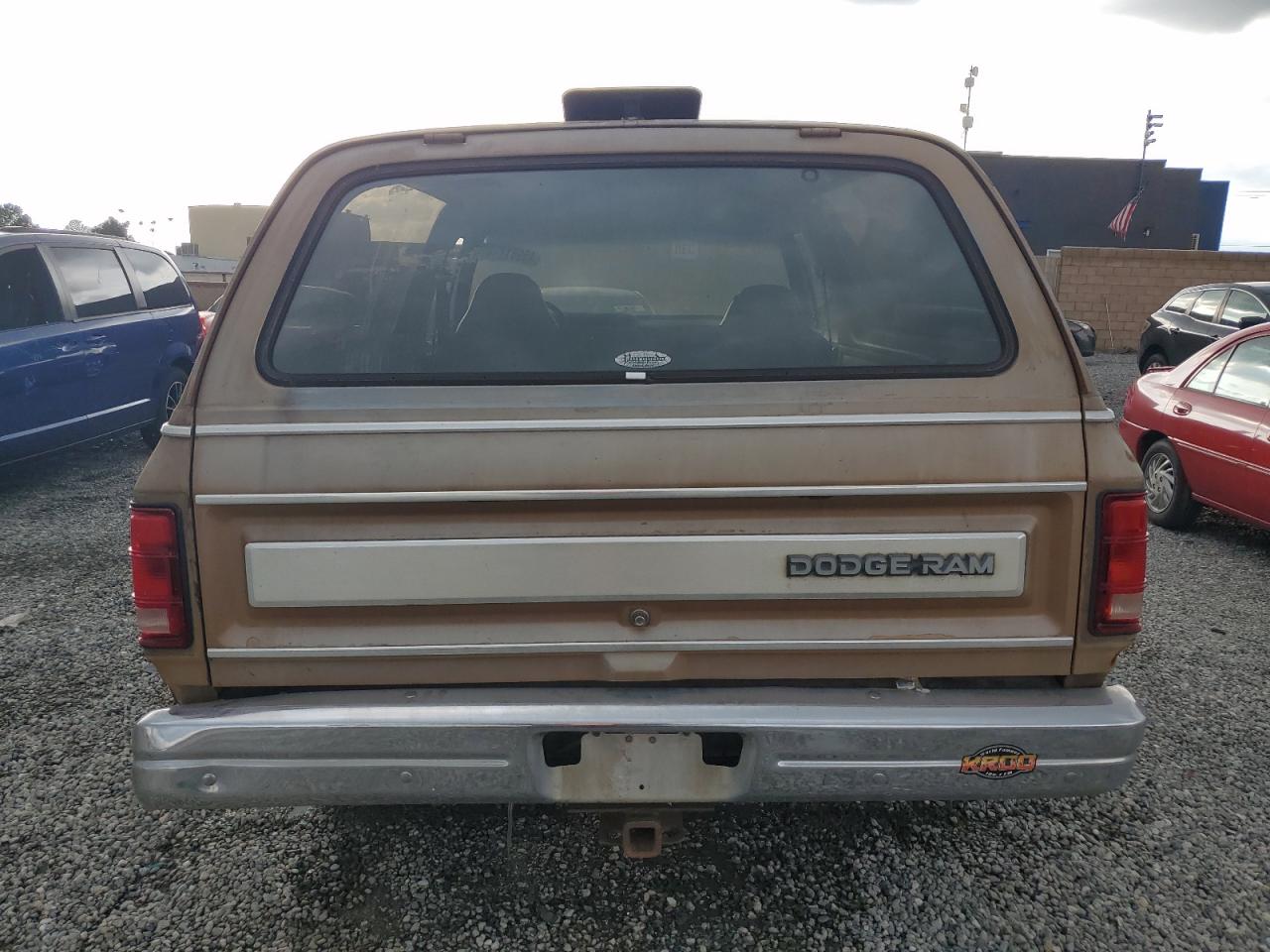 3B4GW12W6HM709820 1987 Dodge Ramcharger Aw-100