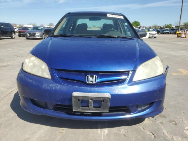 1HGES16335L015266 | 2005 Honda civic dx vp