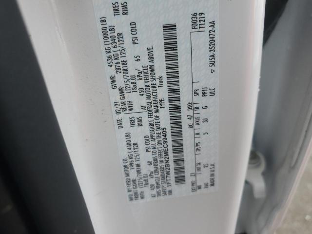 2021 FORD F250 SUPER - 1FT7W2BN2MEC99405