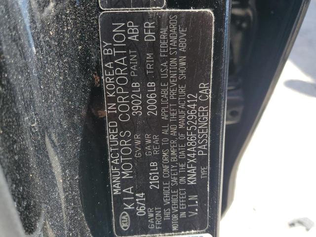 2015 KIA FORTE EX - KNAFX4A86F5296412