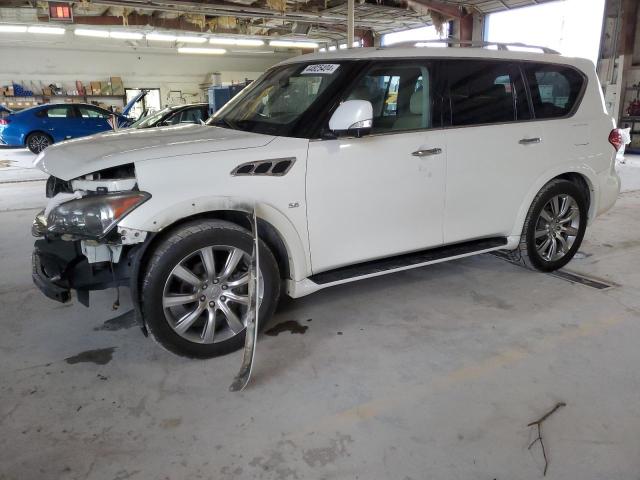 Lot #2376462388 2014 INFINITI QX80 salvage car