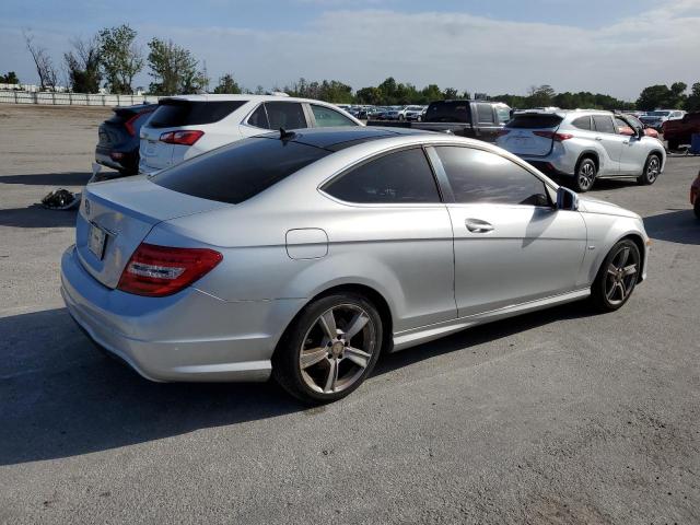  MERCEDES-BENZ C-CLASS 2012 Сріблястий