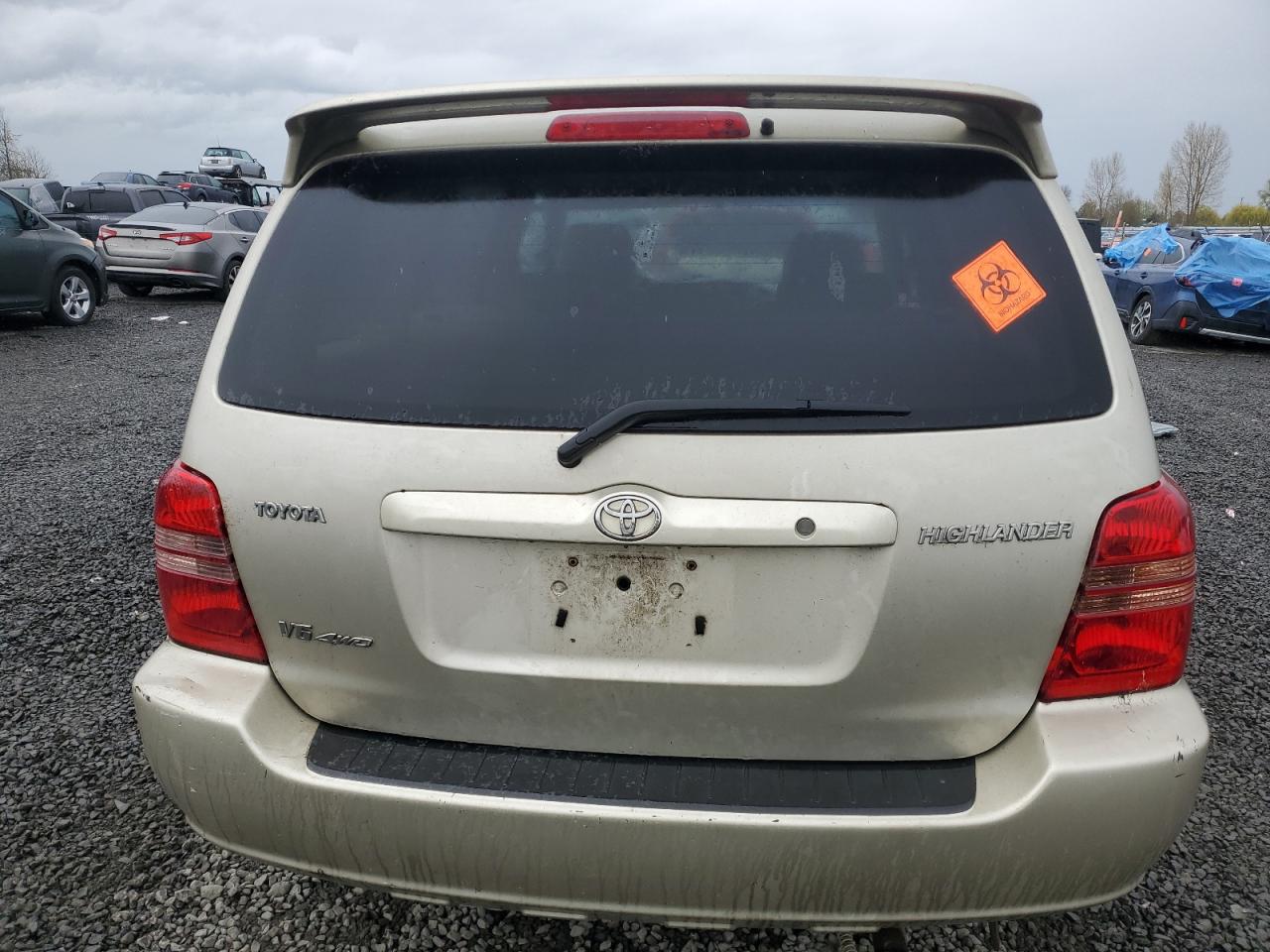 JTEHF21A710035765 2001 Toyota Highlander