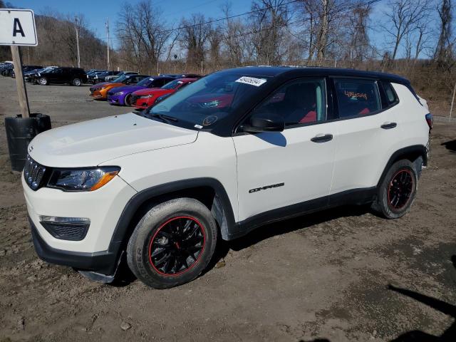 Lot #2438242789 2021 JEEP COMPASS SP salvage car