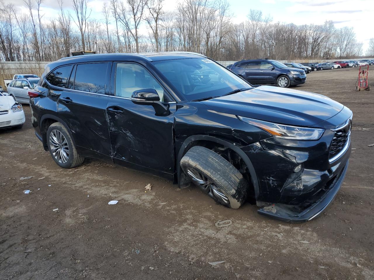5TDFZRBH8MS147676 2021 Toyota Highlander Platinum