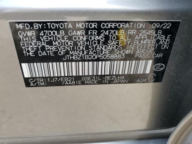 2023 LEXUS IS 350 F S JTHBZ1B20P5058883