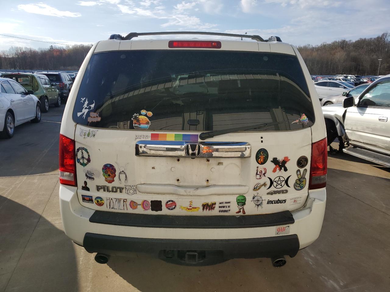 5FNYF4H56AB023570 2010 Honda Pilot Exl