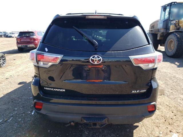 VIN 5TDJKRFH9FS220453 2015 Toyota Highlander, Xle no.6