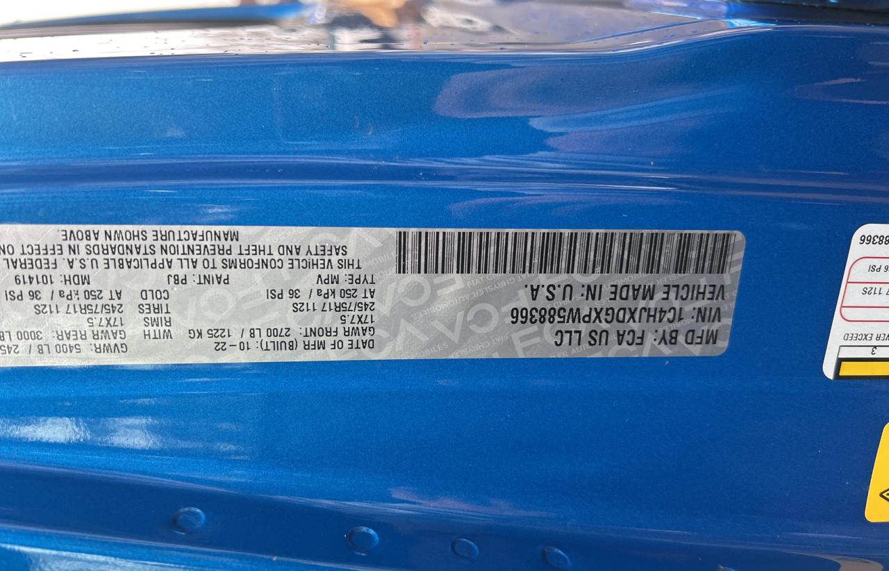 1C4HJXDGXPW588366 2023 Jeep Wrangler Sport