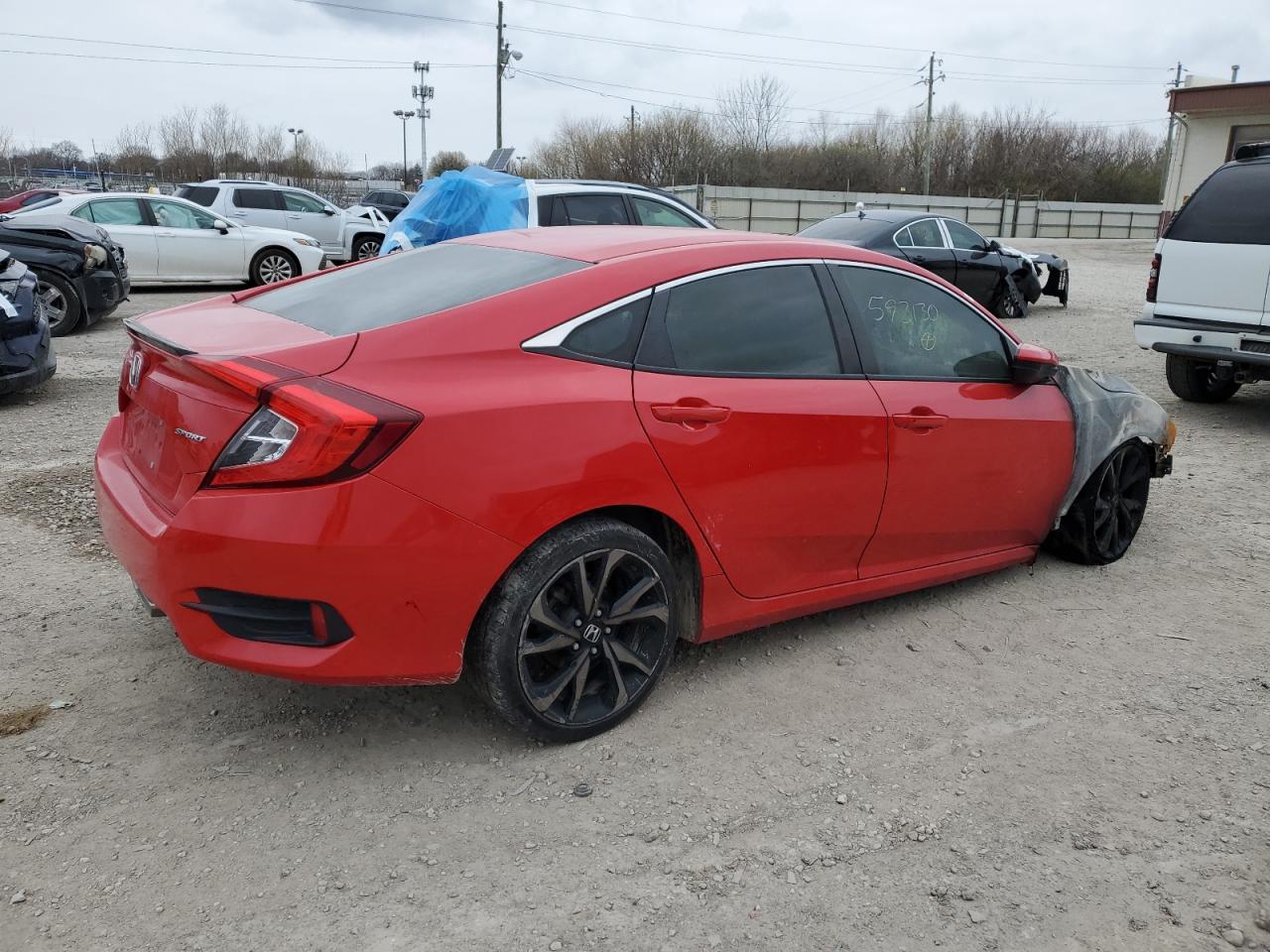 2HGFC2F82KH593130 2019 Honda Civic Sport