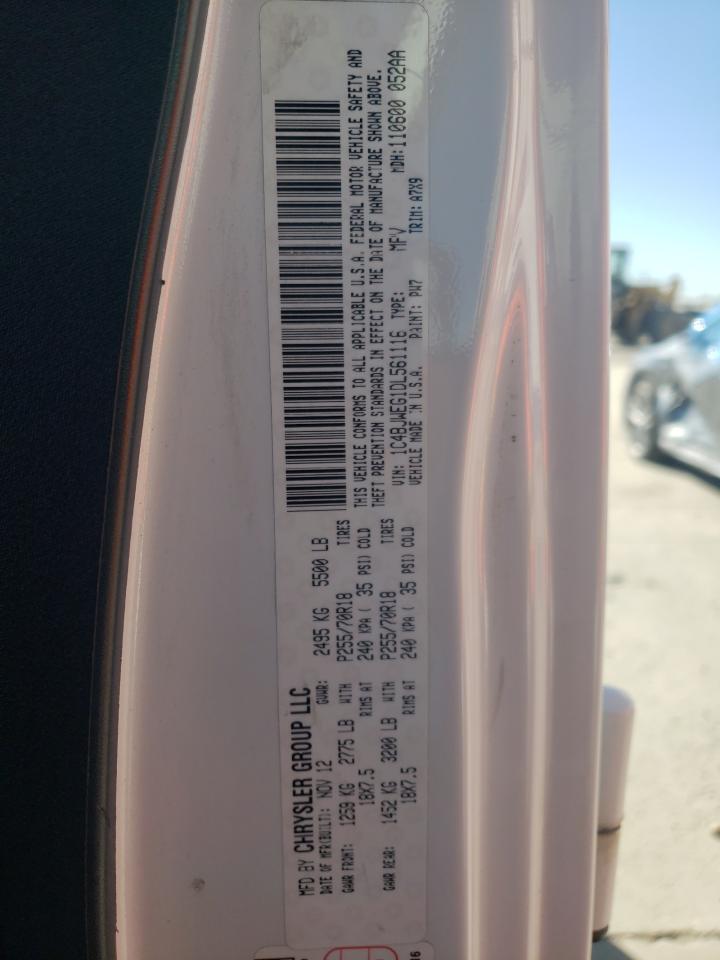 1C4BJWEG1DL561116 2013 Jeep Wrangler Unlimited Sahara