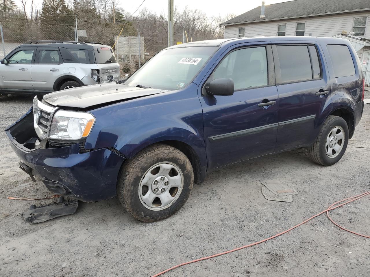 5FNYF4H20DB075609 2013 Honda Pilot Lx