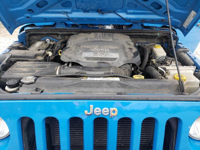 2012 Jeep Wrangler Unlimited Sport VIN: 1C4BJWDG8CL135407 Lot: 75391333