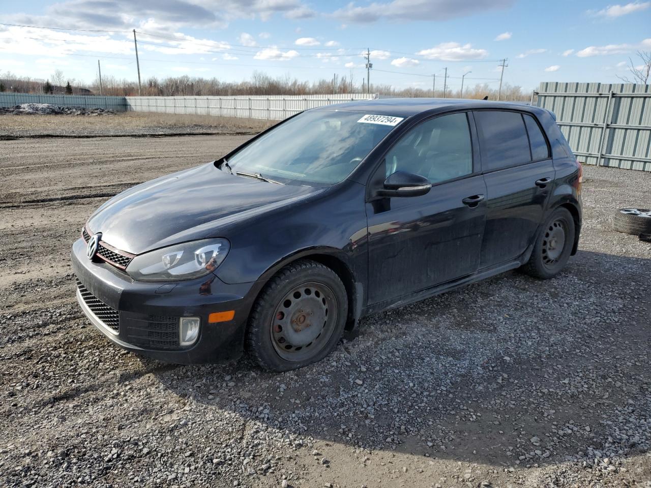 2012 Volkswagen Gti vin: WVWHV7AJ1CW038147