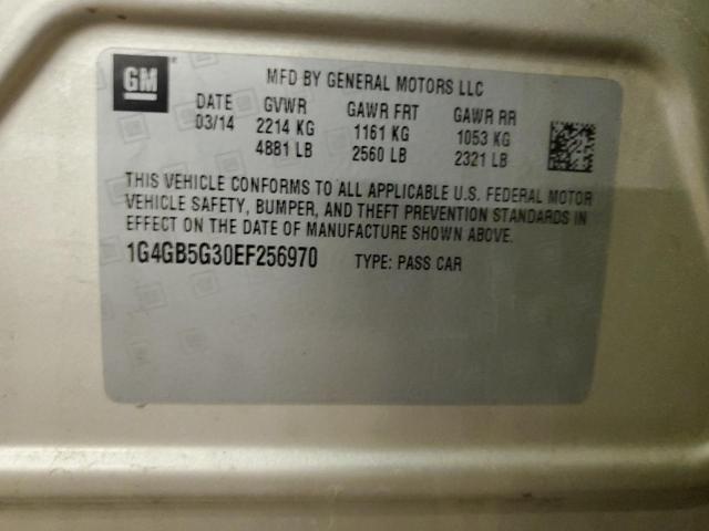2014 Buick Lacrosse VIN: 1G4GB5G30EF256970 Lot: 47959164