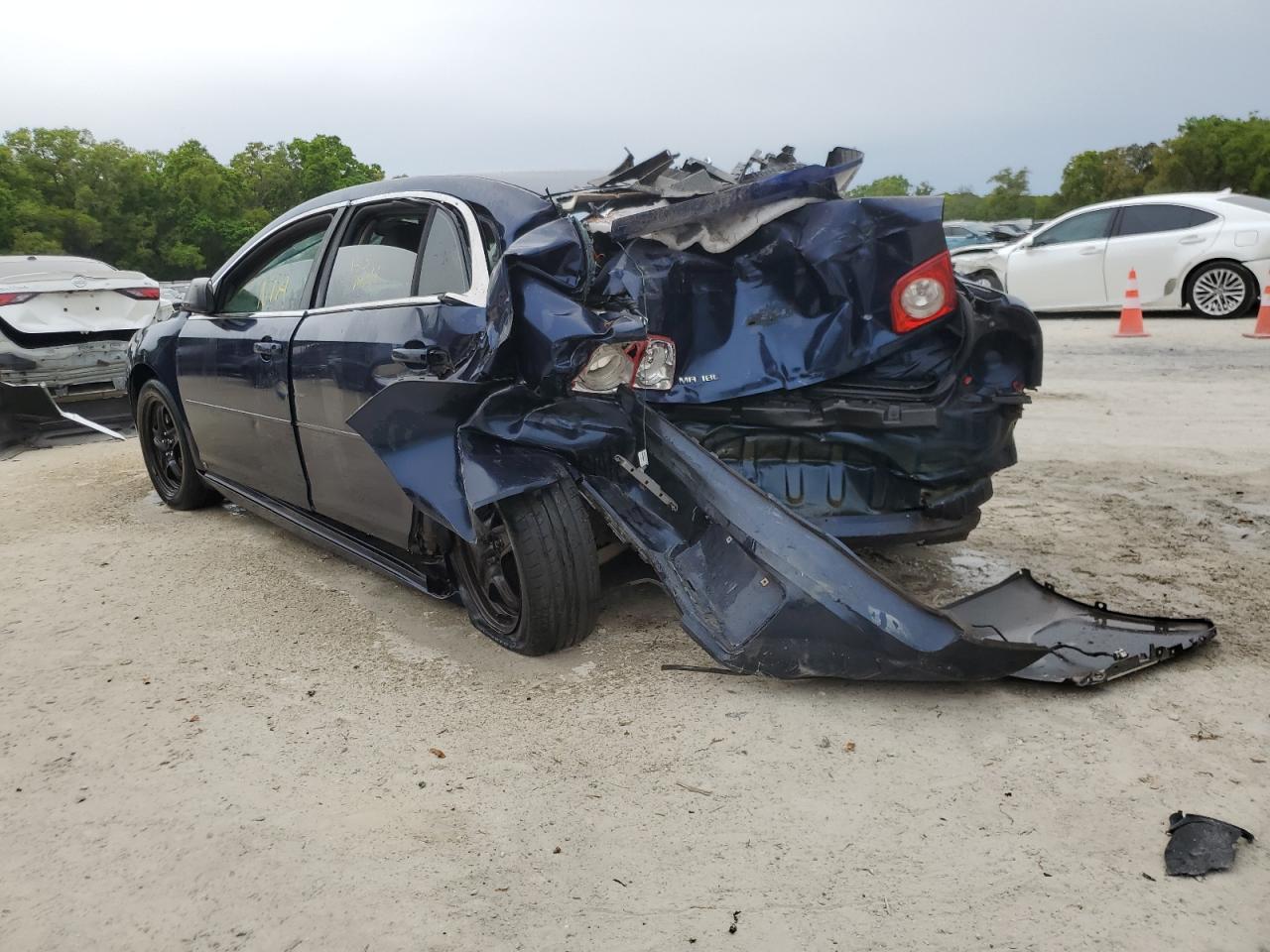 1G1ZB5EBXA4120738 2010 Chevrolet Malibu Ls