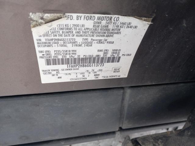 2016 FORD TAURUS SEL - 1FAHP2H86GG113723