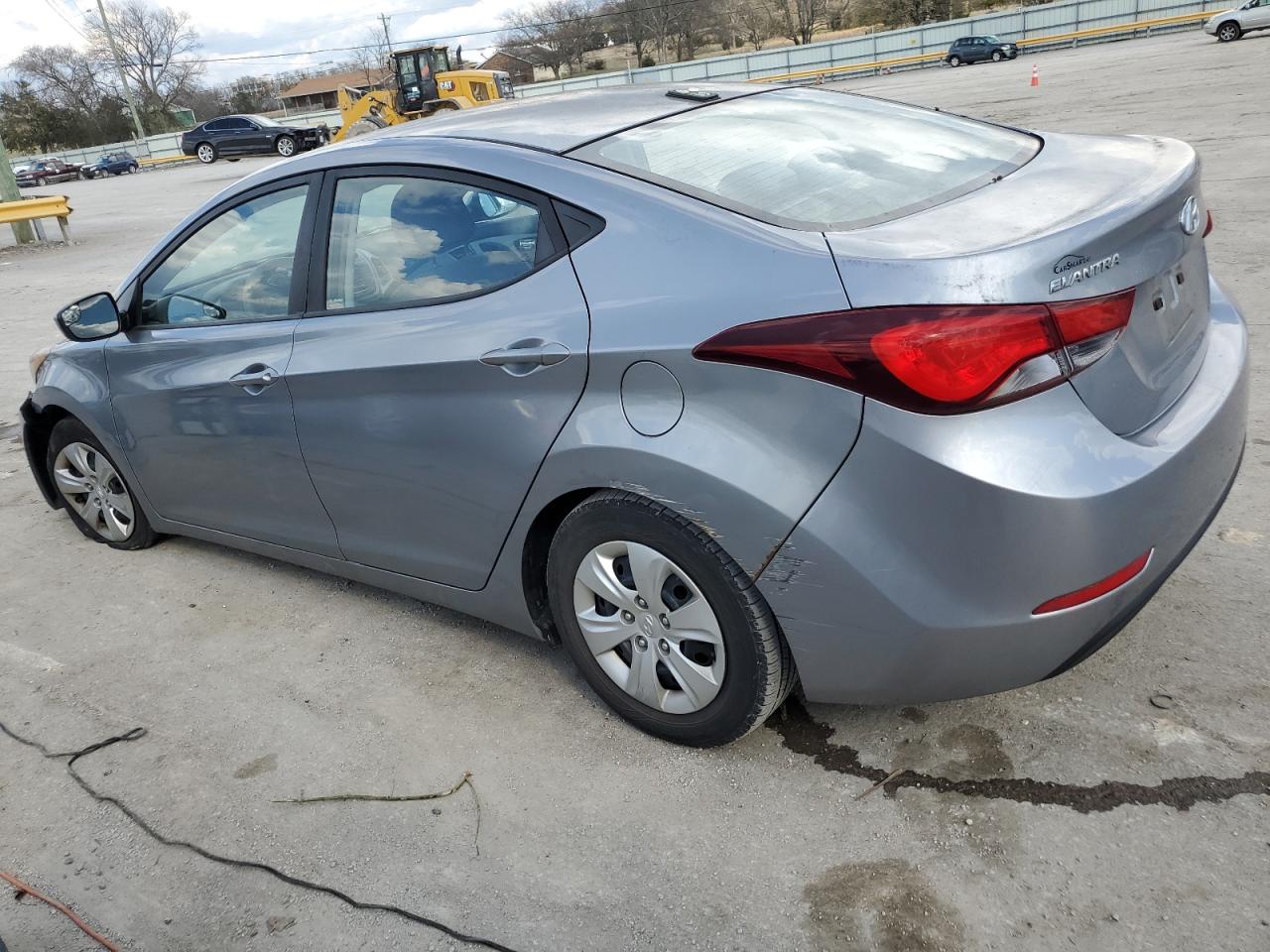 2016 Hyundai Elantra Se vin: 5NPDH4AE4GH688030