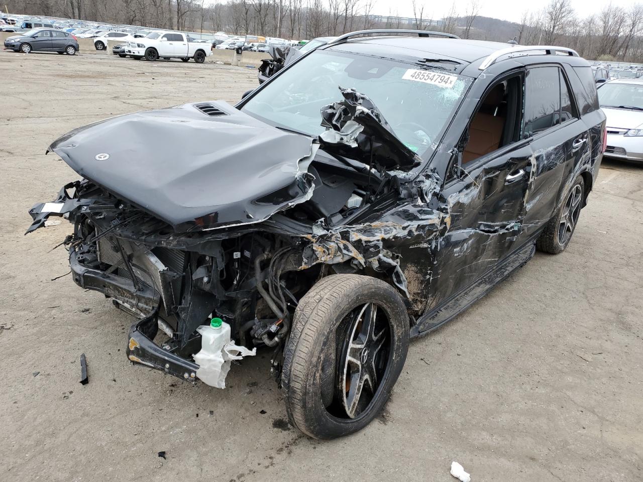 4JGDA6EB8JB111036 MERCEDES-BENZ GLE 43 AMG 2018