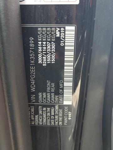 2019 MERCEDES-BENZ METRIS - WD4PG2EE1K3571899