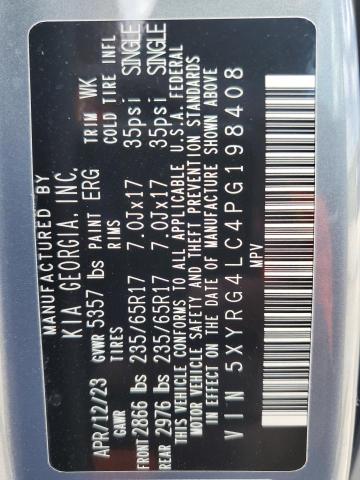 2023 KIA SORENTO LX - 5XYRG4LC4PG198408