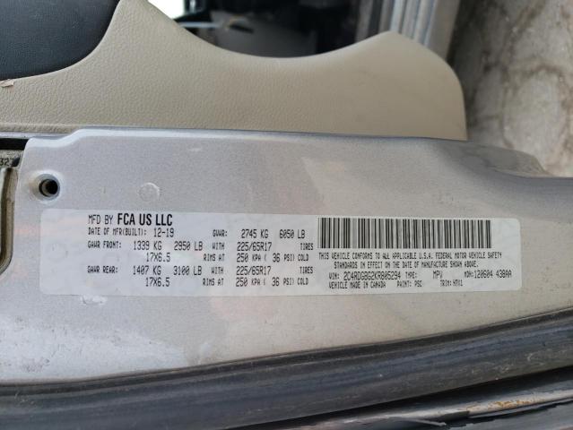 2019 DODGE GRAND CARA - 2C4RDGBG2KR805294