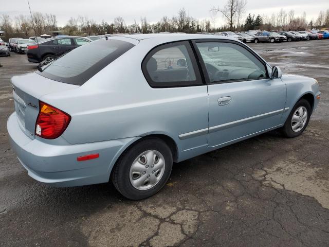 2003 Hyundai Accent Gl VIN: KMHCG35C93U238984 Lot: 55040384