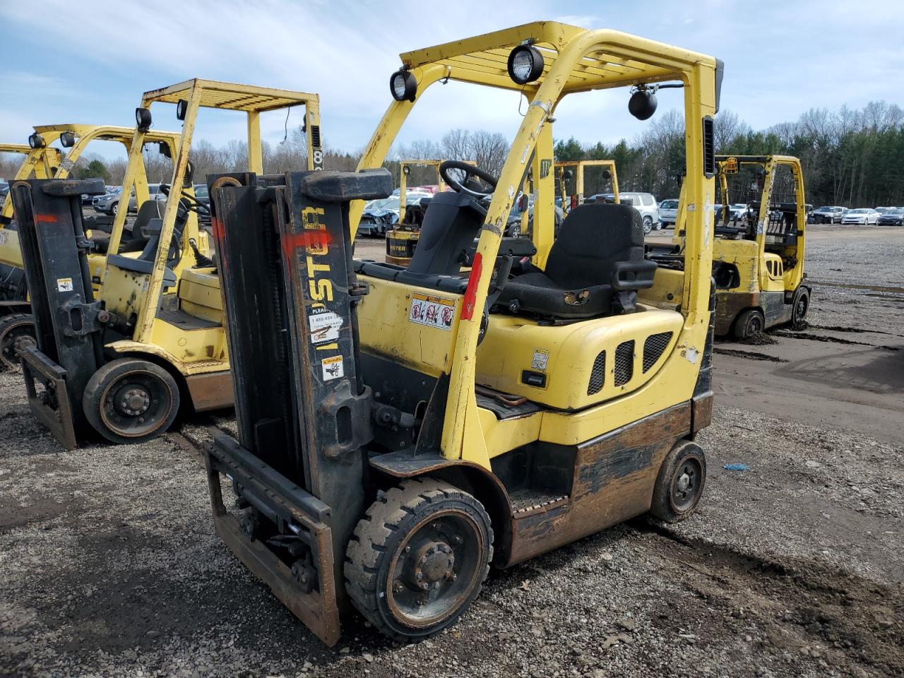 Lot #3242791956 2007 HYST FORKLIFT