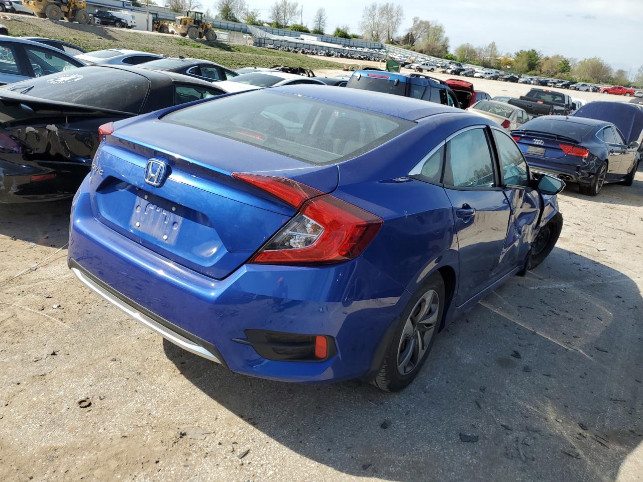 2019 Honda Civic Lx vin: 2HGFC2F66KH568973