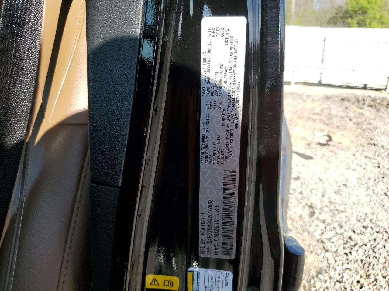 1C4HJXEN9MW777082 2021 Jeep Wrangler Unlimited Sahara