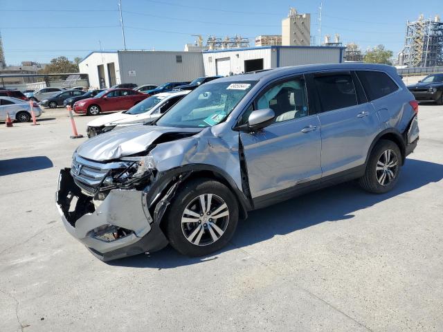 Lot #2453037560 2018 HONDA PILOT EXL salvage car