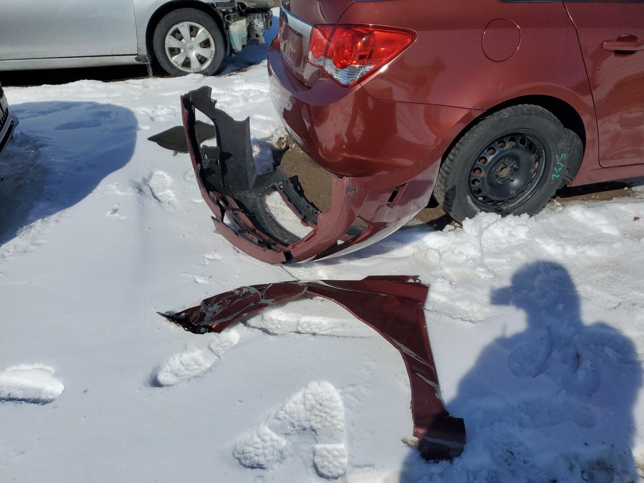 1G1PA5SG2D7119242 2013 Chevrolet Cruze Ls