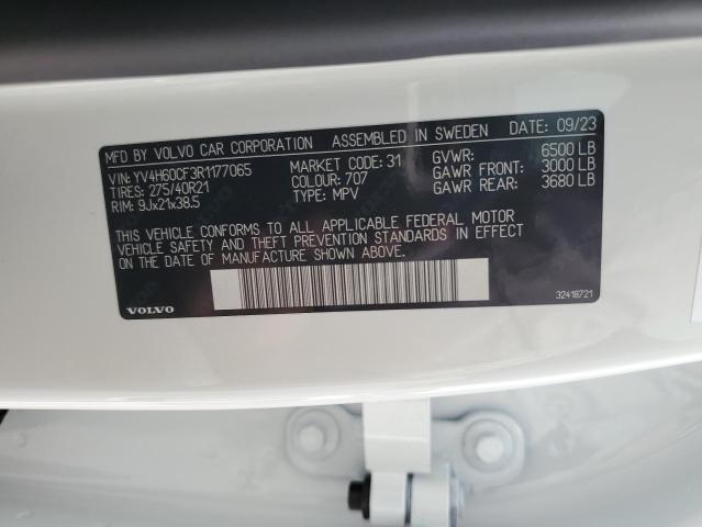 2024 VOLVO XC90 ULTIM YV4H60CF3R1177065