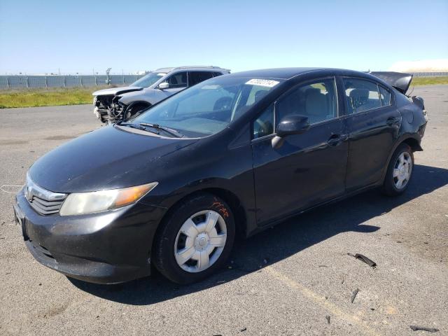 2012 Honda Civic Lx VIN: 19XFB2F51CE384370 Lot: 46821524