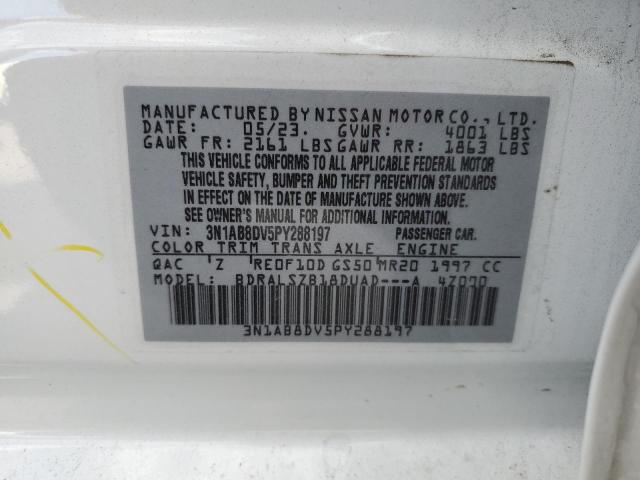 2023 Nissan Sentra Sr VIN: 3N1AB8DV5PY288197 Lot: 47951614