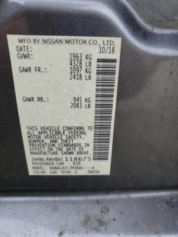 1N4BL4BV8KC118675 2019 NISSAN ALTIMA - Image 12