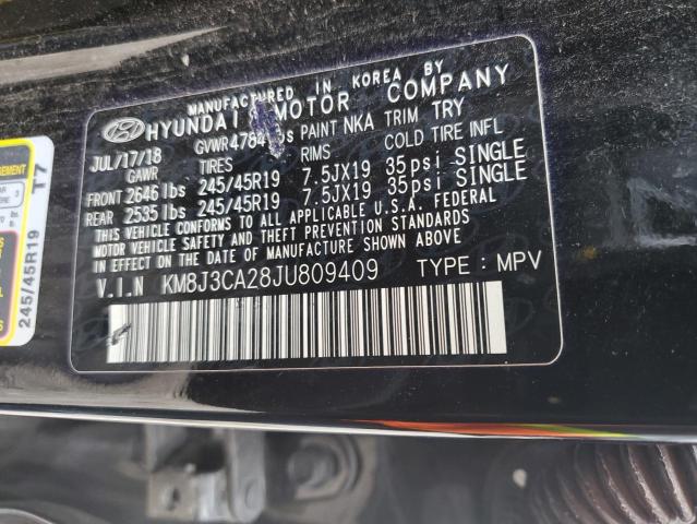 2018 HYUNDAI TUCSON VAL - KM8J3CA28JU809409