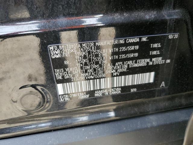 VIN 2T3J1RFV4MW150896 2021 Toyota RAV4, Adventure no.12