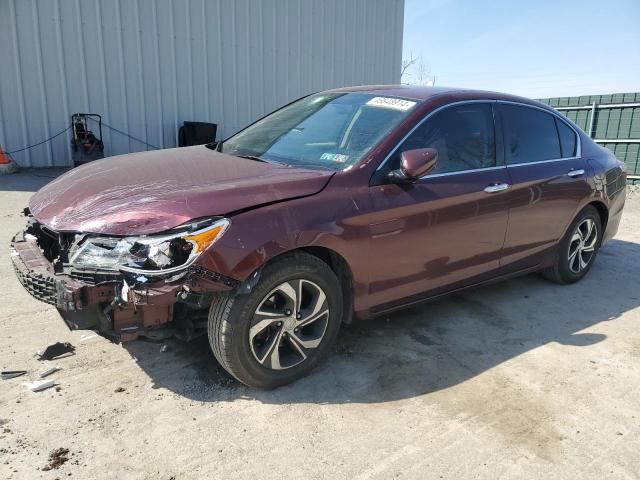 Lot #2469053883 2017 HONDA ACCORD LX salvage car