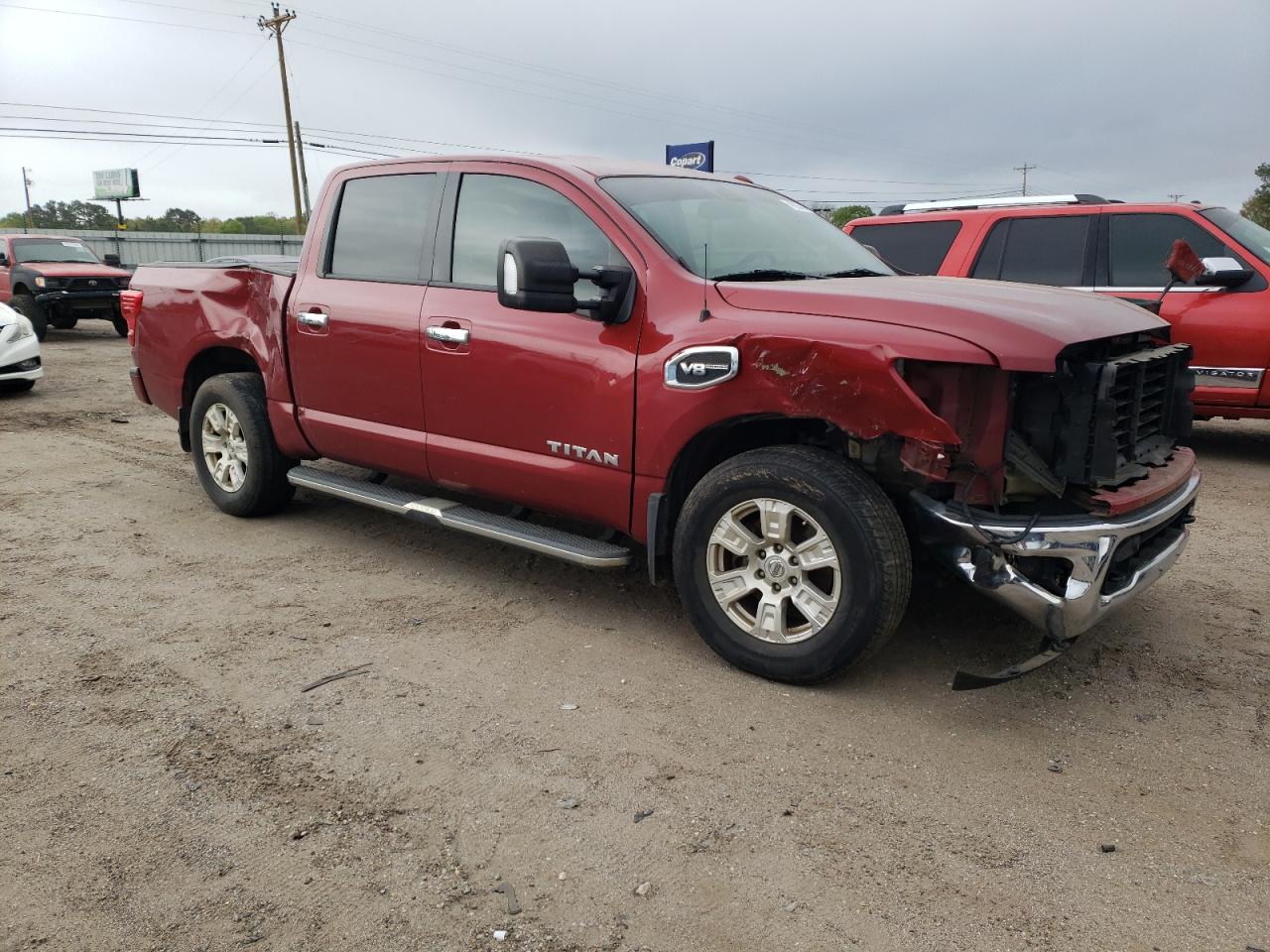 2017 Nissan Titan Sv vin: 1N6AA1E58HN573316