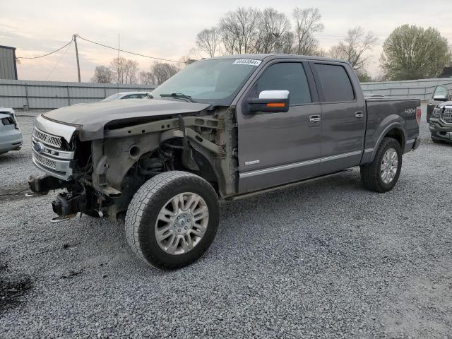 FORD F150 PLATI 2014 gray  gas 1FTFW1ET0EFB37431 photo #1