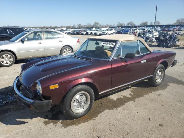 Lot #2411487639 1979 FIAT SPIDER salvage car