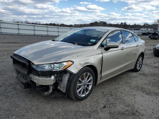 Lot #2473121829 2017 FORD FUSION SE salvage car